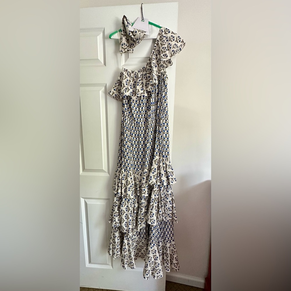 Misa Los Angeles one shoulder dress, Size L, NWOT